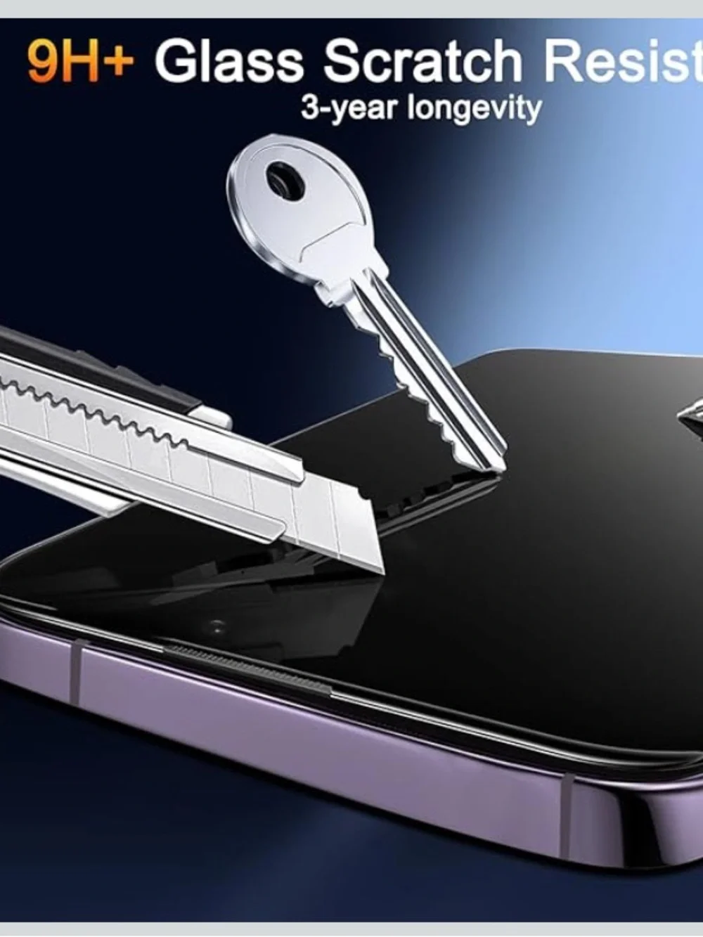 🔴 Privacy Tempered Glass Screen Protector for iPhone 14